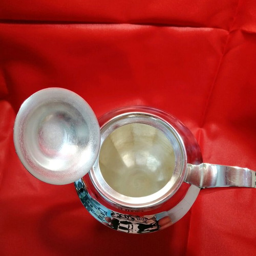 Vintage Silver-Plated Teapot like new by National Silver Company