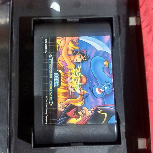 Aladdin Sega Mega Drive game like new, original PAL