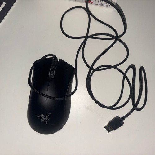 Razer DeathAdder Essential wired gaming mouse used, black