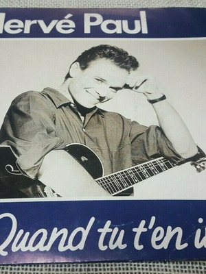 Hervé Paul Quand Tu T'En Iras 7' μεταχειρισμένο, pop