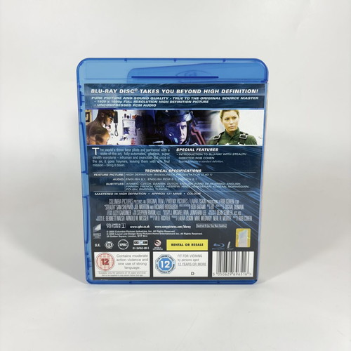 Stealth Blu-ray like new with Greek subtitles