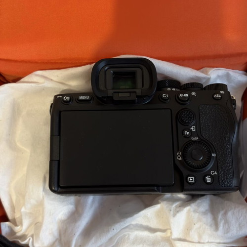 Sony A7 IV camera kit with lens and accessories, like new