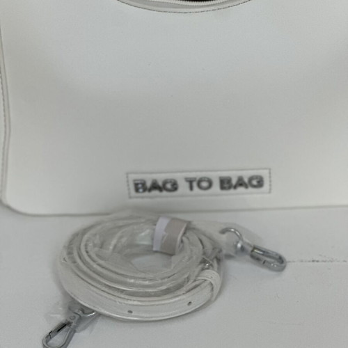 Bag to Bag white shoulder handbag new
