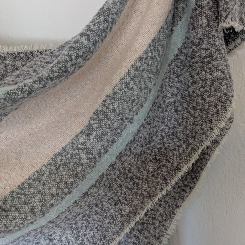Scarf used, multicolored