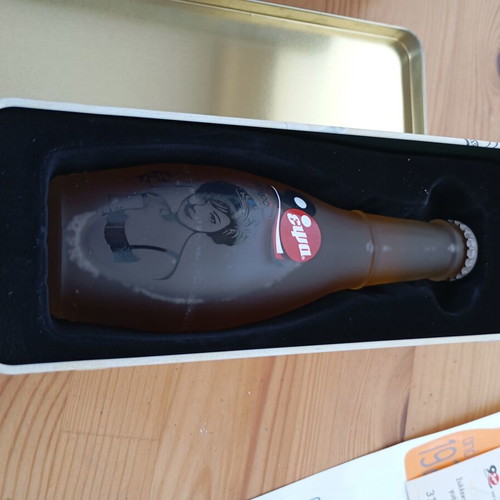 Epsa Collectible Numbered Glass Bottle New