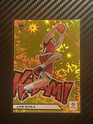 Luis Scola Gold Kaboom! Euroleague 2025-26 card like new
