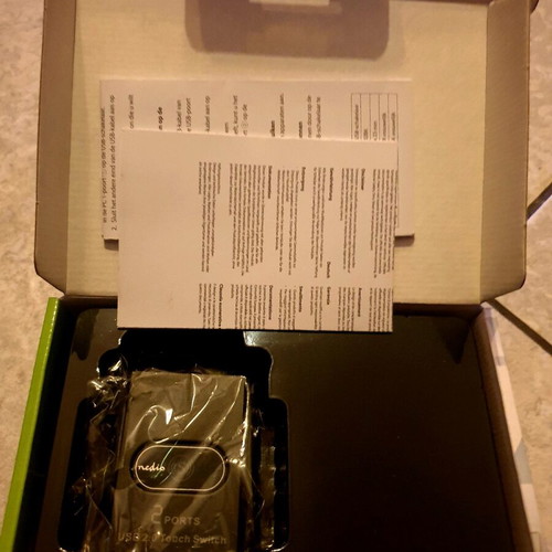 USB Switch 2 USB B to 1 USB A new