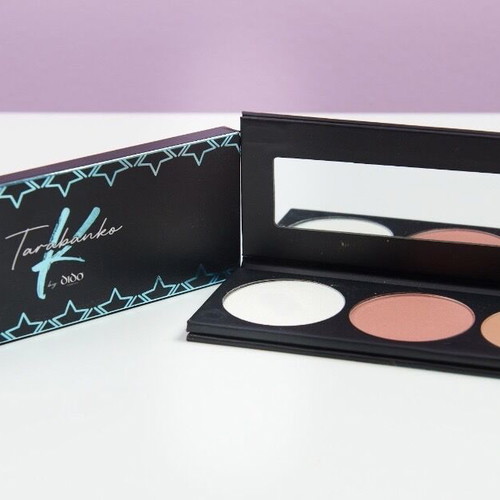 Make up palette Katia Tarabanko new, highlighter, contour, rouge