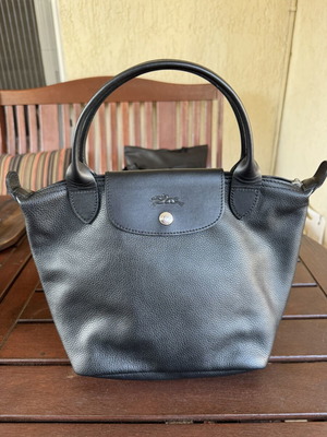 Longchamp women's shoulder bag like new, black