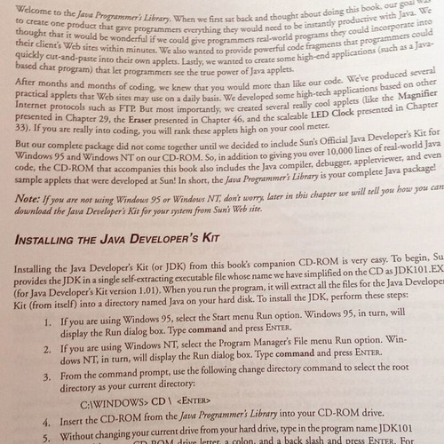 Programmer's Library Java book used, English, 556 pages