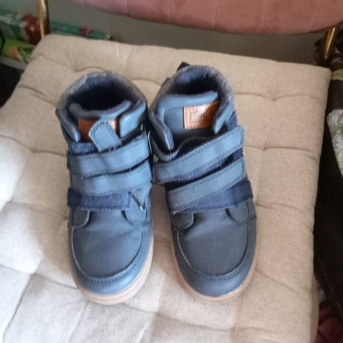Next blue boys' boots used, size 32