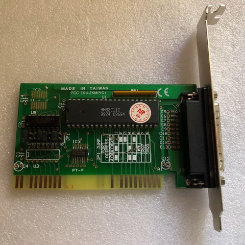 Maxconn Parallel Card Vitex LJKMP101 PCI used