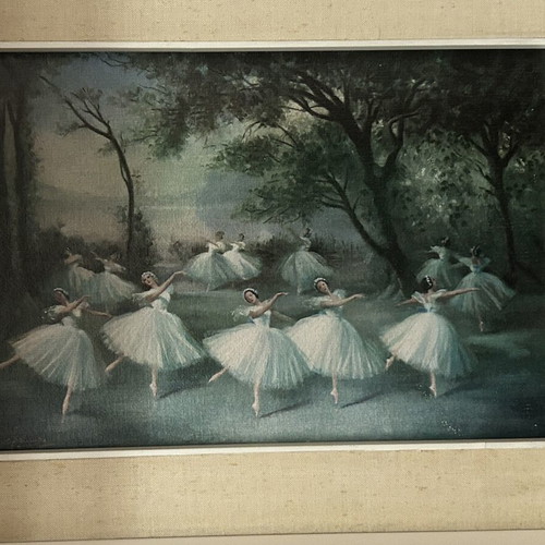 Vintage print Giselle by Carlotta Edwards like new