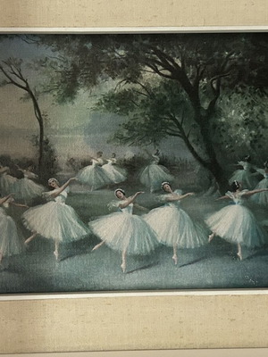 Vintage print Giselle by Carlotta Edwards like new
