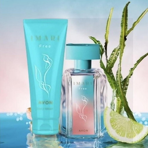 Avon Imari Free women's perfume and body lotion set