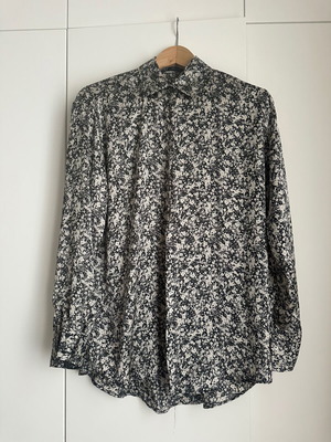 Zara oversized printed shirt new, size XS