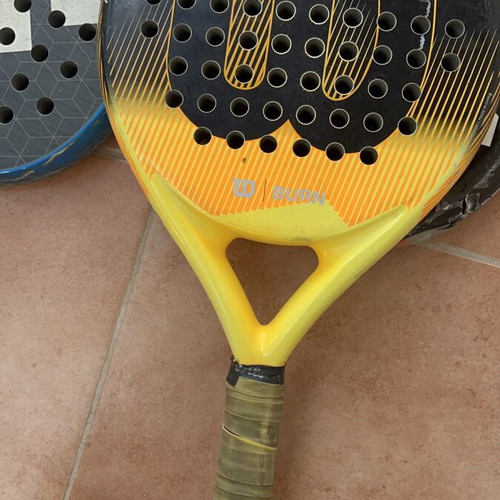 Padel rackets used, pack of 8, Adidas Wilson Tretorn