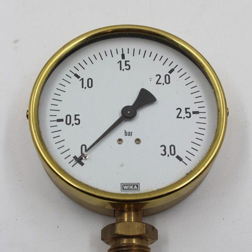 Wika M-045 Bar Gauge 0-3.0 1/2" used with storage marks