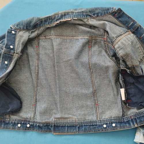 Sam 0-13 kids denim jacket like new, size 4, blue