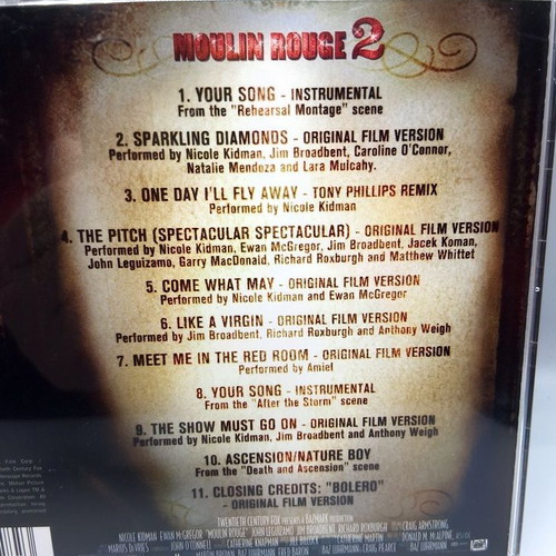 Moulin Rouge! Second Soundtrack CD like new
