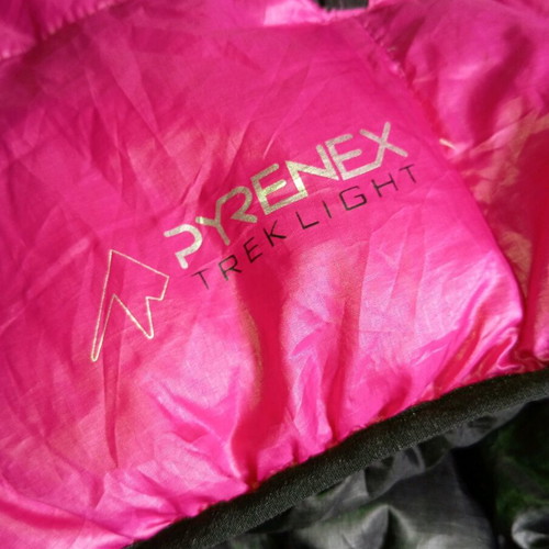 Pyrenex Treklight jacket restored, size S, colorful, two faces