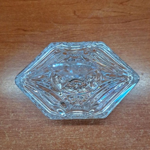 Vintage glass fondue dish