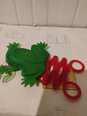 Vintage Frog Toy used