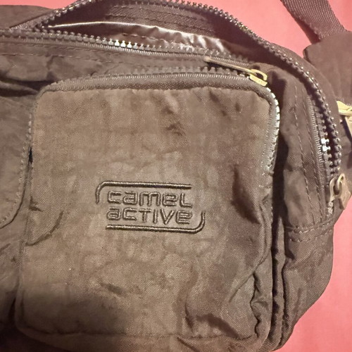 Camel Active brown waist bag like new, durable nylon