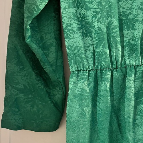 Lynne satin dress green size M (38)