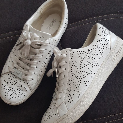 Michael Kors women's leather sport shoes like new, size 36, white