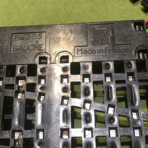 Jouef technical rails used, HO scale 1/87, pack of 12 pieces