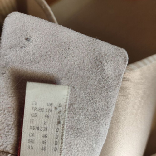 Triumph beige bra 105D, modern soft with light padding and underwire