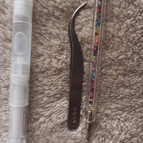 Various nail products like new