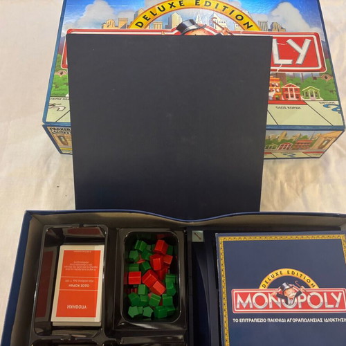Monopoly Deluxe board game 1996 edition like new