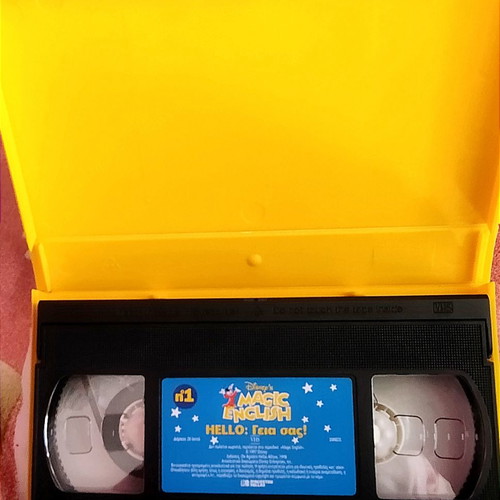 Disney's Magic English vintage cassette in perfect condition