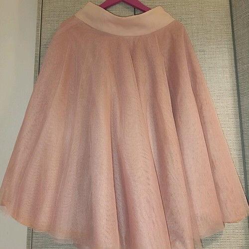 BSB tulle midi skirt pink like new