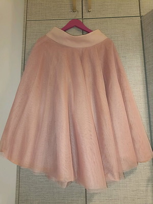 BSB tulle midi skirt pink like new