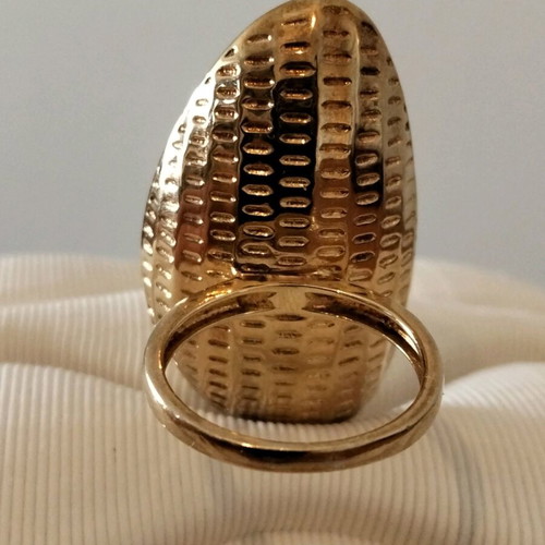Jools Jewellery women's ring like new, gold plated silver 925