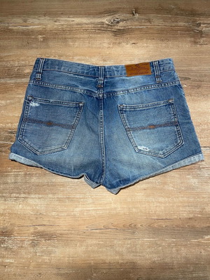 Zara τζην σορτσάκι μεταχειρισμένο, μπλε, small