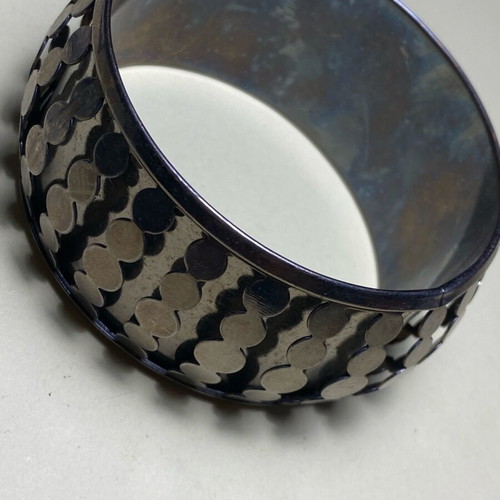 Metal bracelet black used