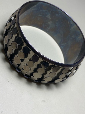 Metal bracelet black used