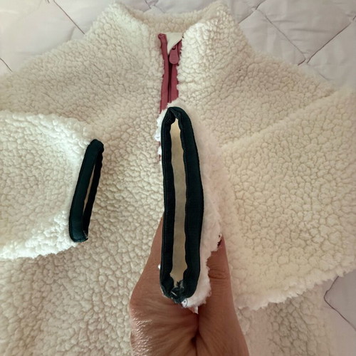 Gap sweatshirt for girl 5 years like new, white, size 110 cm