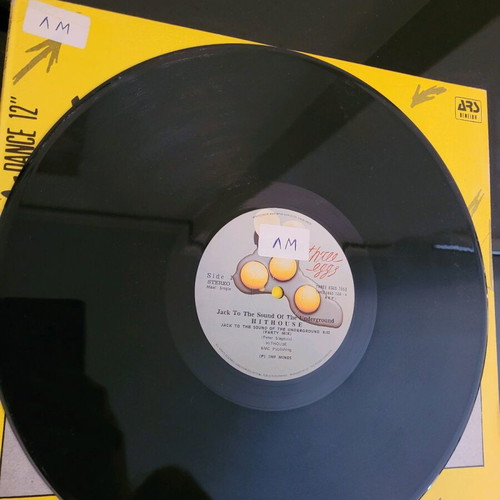 Jack to the house of the underground vinyl used 1989