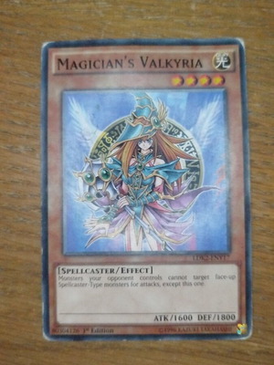 Magician's Valkyria Yu-Gi-Oh collectible card like new