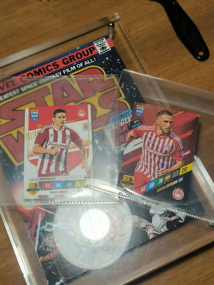 Panini FIFA 365 2023 2 Olympiakos cards like new
