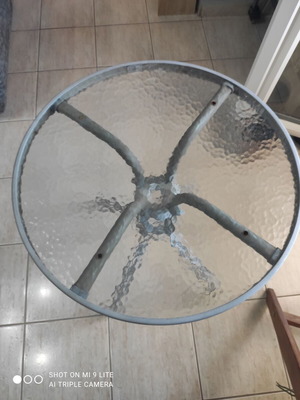 Outdoor table used