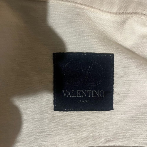 Valentino men's jeans jacket like new, beige, size L