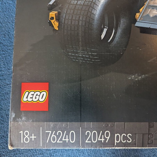 Lego 76240 Batmobile Tumbler used with instructions