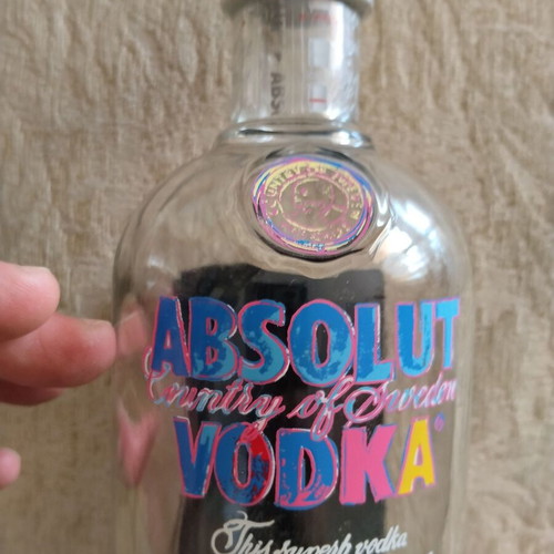 Absolut Vodka Andy Warhol collectible bottles, set of 12