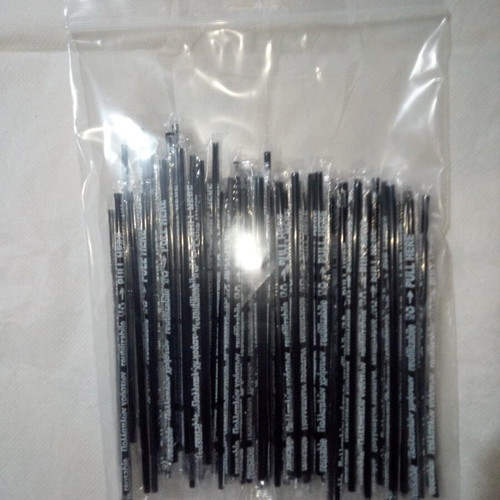 Plastic Freddo Straws pack of 100 new